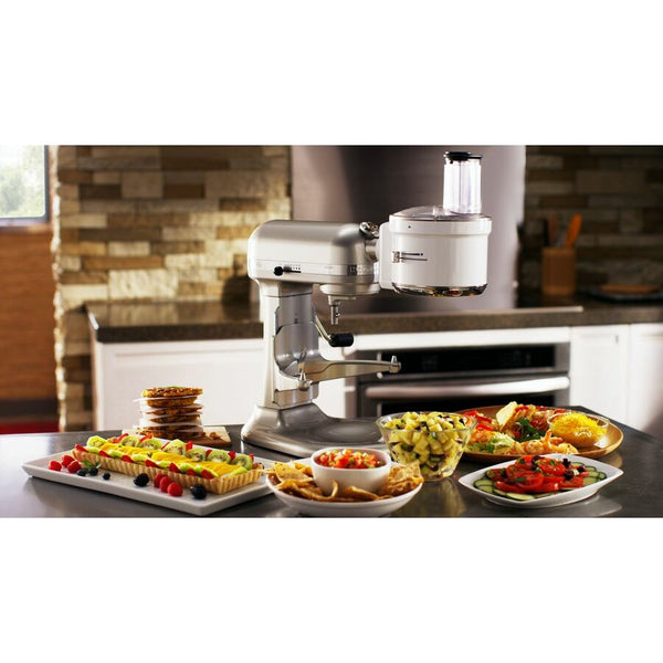 KitchenAid Food Processor Attachment with Commercial Style Dicing Kit for your Stand Mixer - KSM2FPA