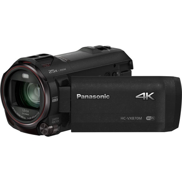 Panasonic HC-VX870 Digital Camcorder - 3" LCD Touchscreen - MOS - 4K - Black - HC-VX870K