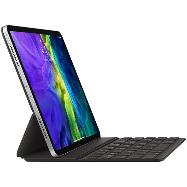 Apple Smart Keyboard Folio Keyboard/Cover Case (Folio) for 11" Apple iPad Pro Tablet - Black - MXNK2LL/A