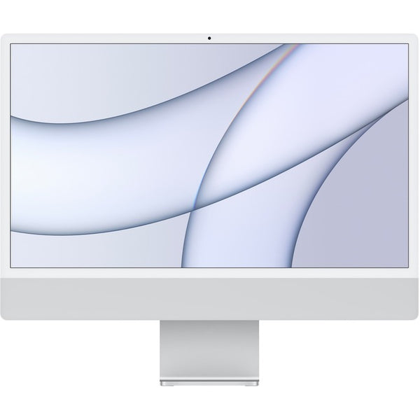 Apple iMac MGTF3LL/A All-in-One Computer - Apple M1 Octa-core (8 Core) - 8 GB RAM - 256 GB SSD - 24" 4.5K 4480 x 2520 - Desktop - Silver - MGTF3LL/A