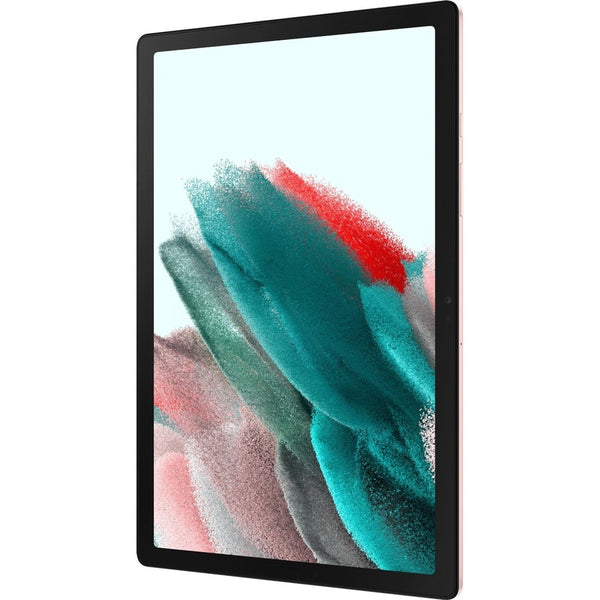 Samsung Galaxy Tab A8 SM-X200 Tablet - 10.5" WUXGA - Octa-core (Cortex A75 Dual-core (2 Core) 2 GHz + Cortex A55 Hexa-core (6 Core) 2 GHz) - 4 GB RAM - 128 GB Storage - Android 11 - Pink Gold - SM-X200NIDFXAR