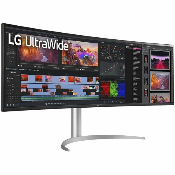 LG 49WQ95C-W 49" Class UW-QHD Curved Screen Gaming LCD Monitor - 32:9 - 49WQ95C-W