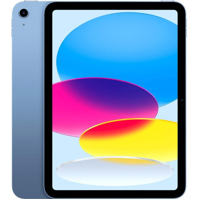 Apple iPad (10th Generation) A2757 Tablet - 10.9" - Hexa-core (Firestorm Dual-core (2 Core) 3 GHz + Icestorm Quad-core (4 Core) 1.80 GHz) - 8 GB RAM - 256 GB Storage - 5G - Blue - MQ6U3LL/A