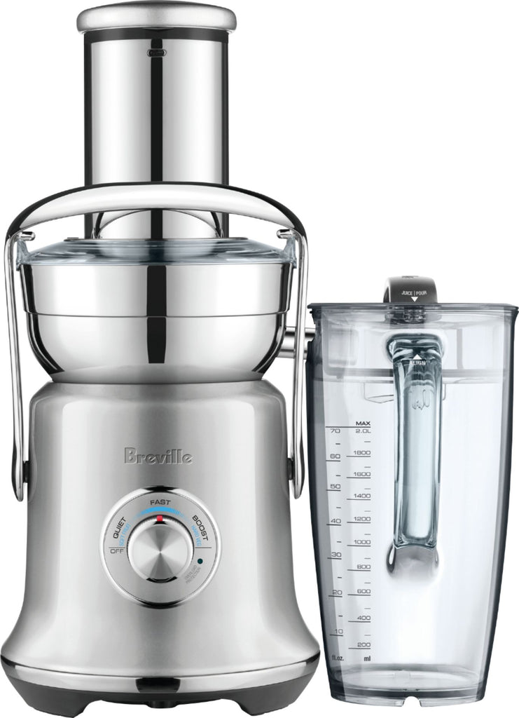 Breville - the Juice Fountain Cold XL Juicer - Brushed Stainless Steel -