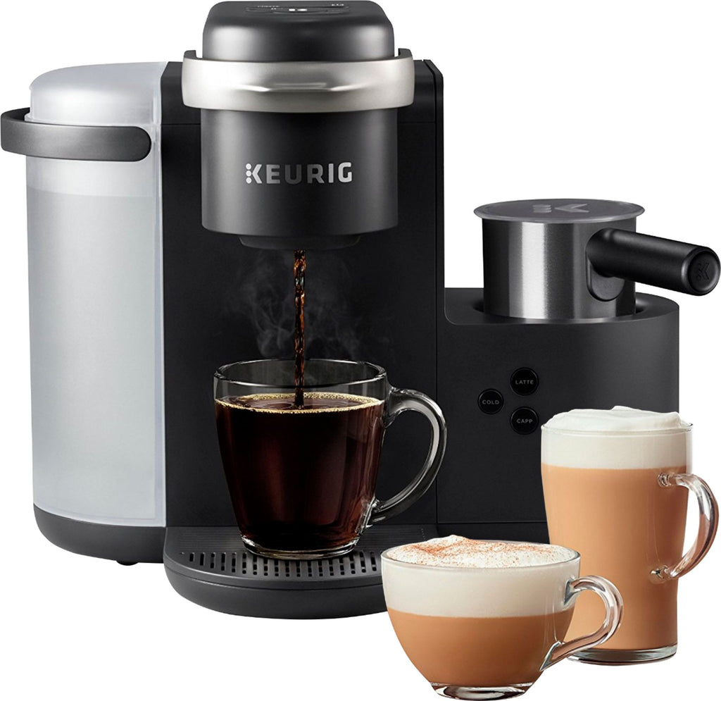 Keurig - K-Cafe Single Serve K-Cup Coffee Maker - Dark Charcoal -