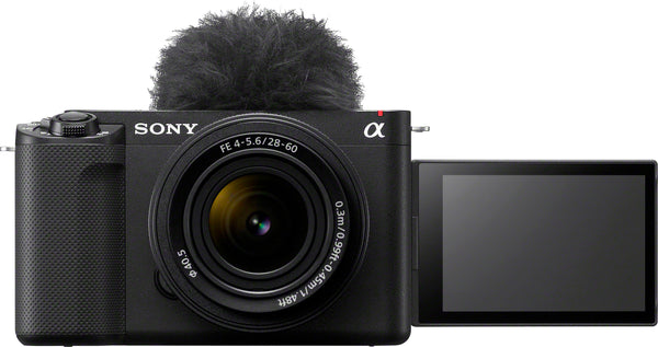 Sony - Alpha ZV-E1 Full-frame Vlog Mirrorless Lens Camera Kit with 28-60mm Lens - Black -