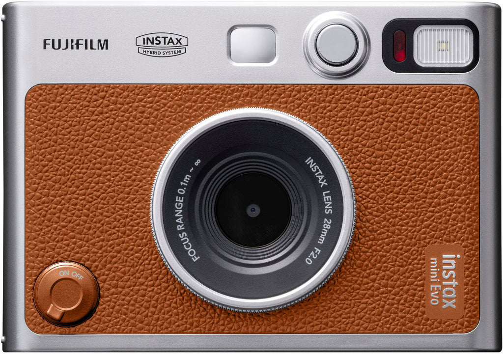 Fujifilm - INSTAX MINI Evo Brown Instant Film Camera -