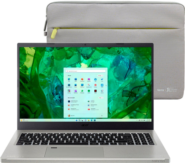 Acer - Aspire Vero - Green PC Laptop - 15.6” Full HD - Intel i5-1335U - 8GB LPDDR5 - 512GB PCIe Gen4 SSD – Windows 11 Home -